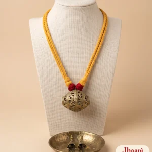 Dhol Dokra Necklace Set P3